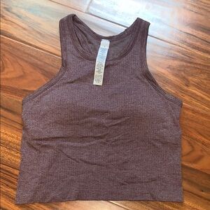 Purple mauve workout tank